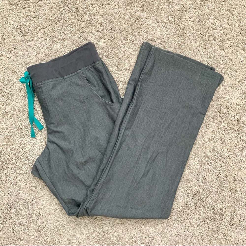 FIGS Grey Kade Scrub Pants